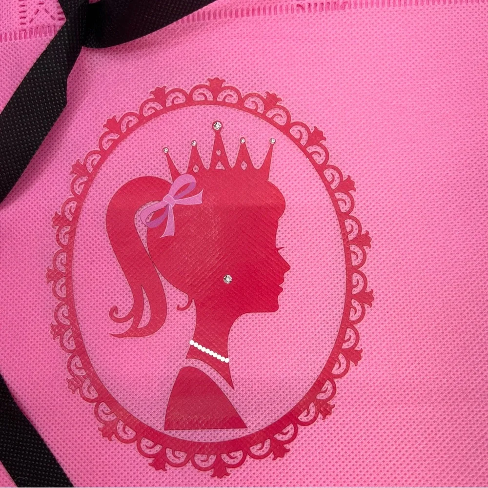 Pieces Pink Girls Party Favor Treat Bags Hot Pink Princess Gift‎ Bags Candy Bags